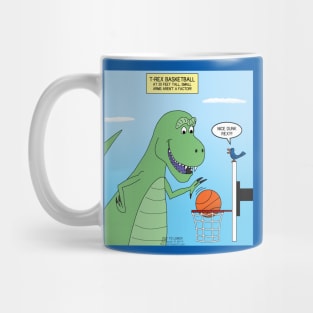 T-Rex Basketball Mug